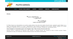 Desktop Screenshot of pilotesgenisol.com